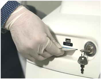 QS laser IC card function QSレーザーICカード機能