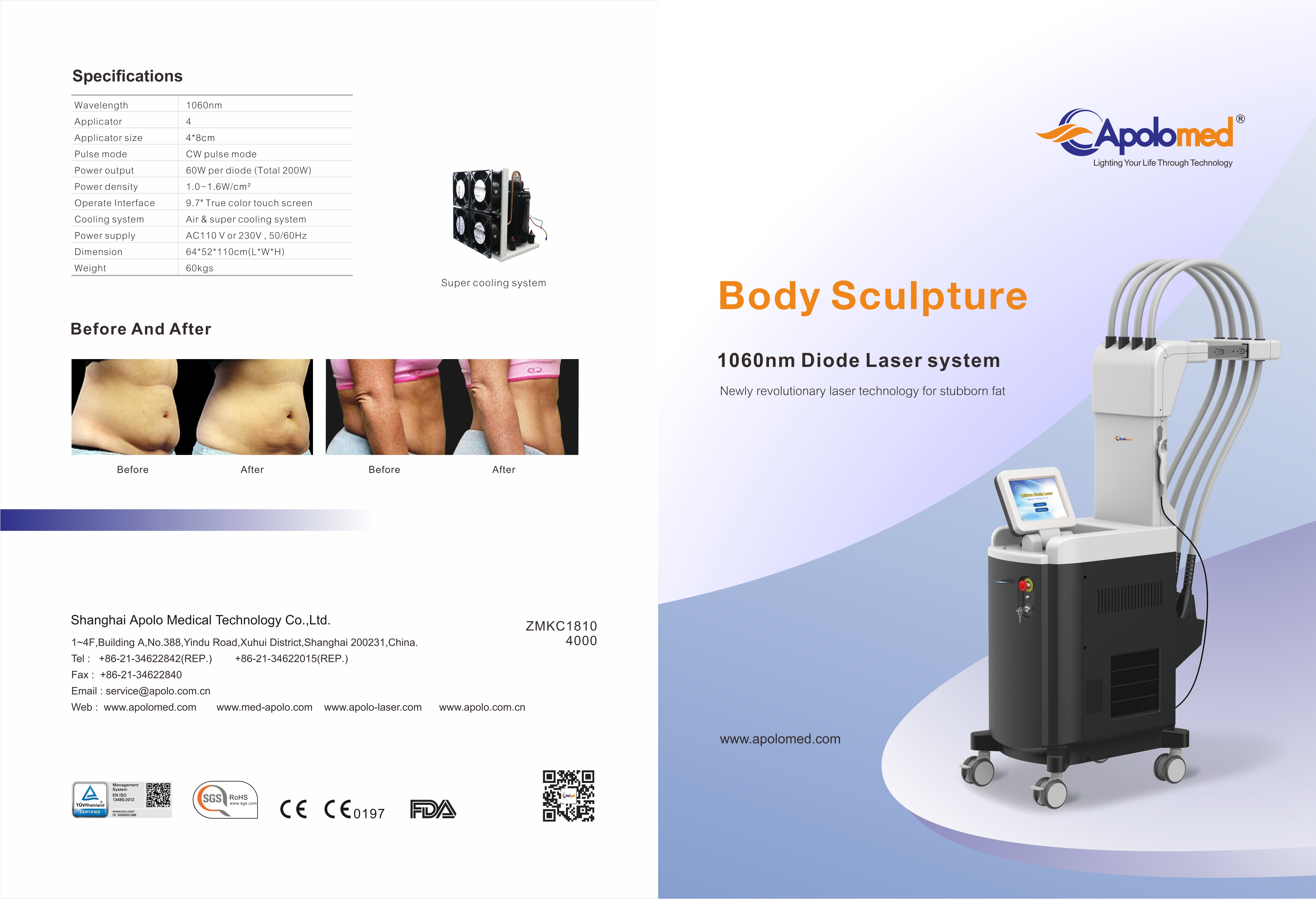 アポロダイオード本体のスリム化1