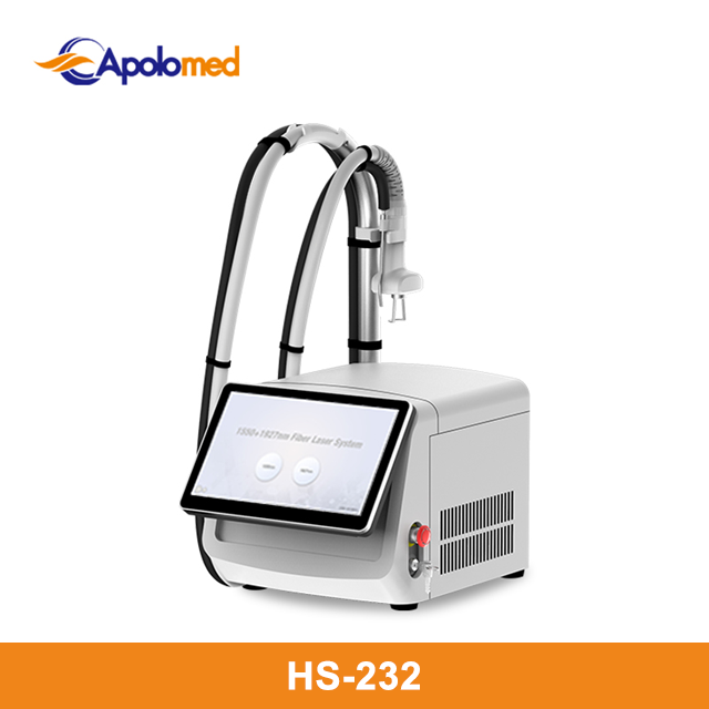 1550nm+1927nmデュアルウェーブファイバーレーザー装置