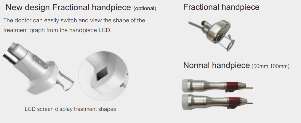 フラクショナル C02 レーザー ハンドピース