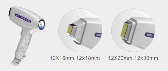 ダイオードレーザー脱毛機ハンドピース