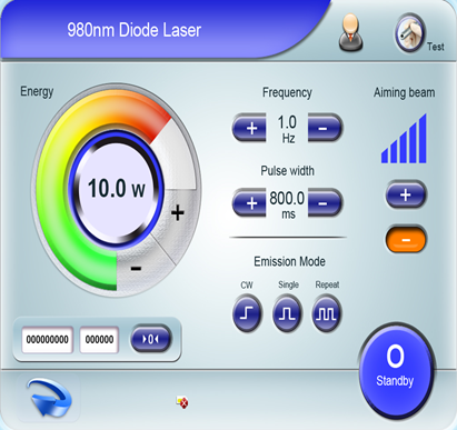 980nm 血管用ダイオード レーザー