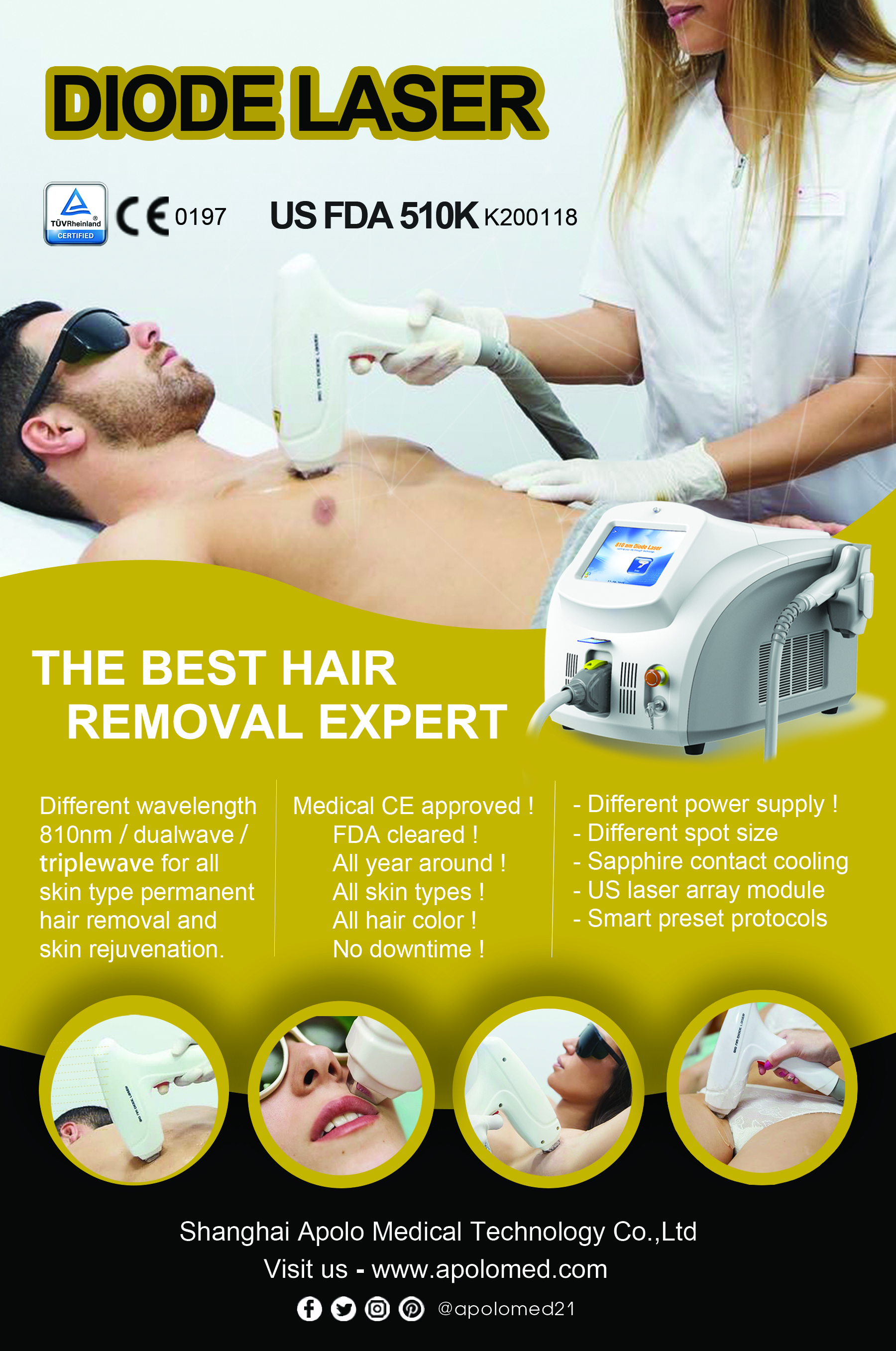 ダイオードレーザー HS-816