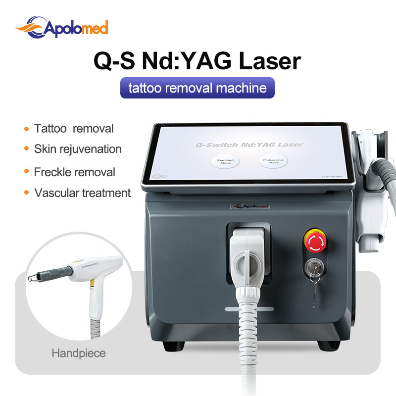 新しいポータブル QS Nd Yag レーザー 